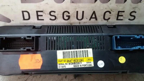 6N4T18C612AC Unité De Commande De La Climatisation pour FORD FOCUS BERLIN 142303 - Picture 2 of 10