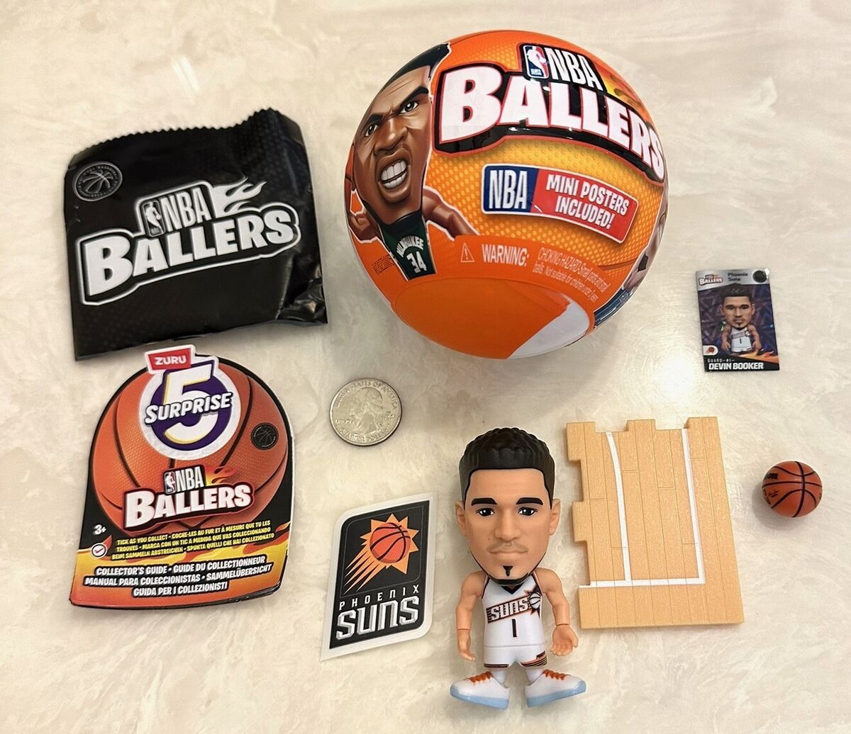 NEW 2023 Zuru 5 Surprise NBA Ballers Basketball Set YOU PICK Embiid Jokic Morant NEW 2023 Zuru 5 Surprise NBA Ballers Basketball Set YOU PICK Embiid Jokic Morant