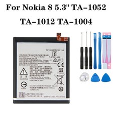 New Li-ion Battery Replacement for Nokia 8 TA-1012 TA-1004 3030mAh HE328 Tools