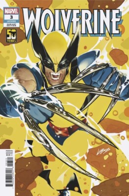 Wolverine #3 Pablo Villalobos Variant Cover 11/20/24 Marvel Comics