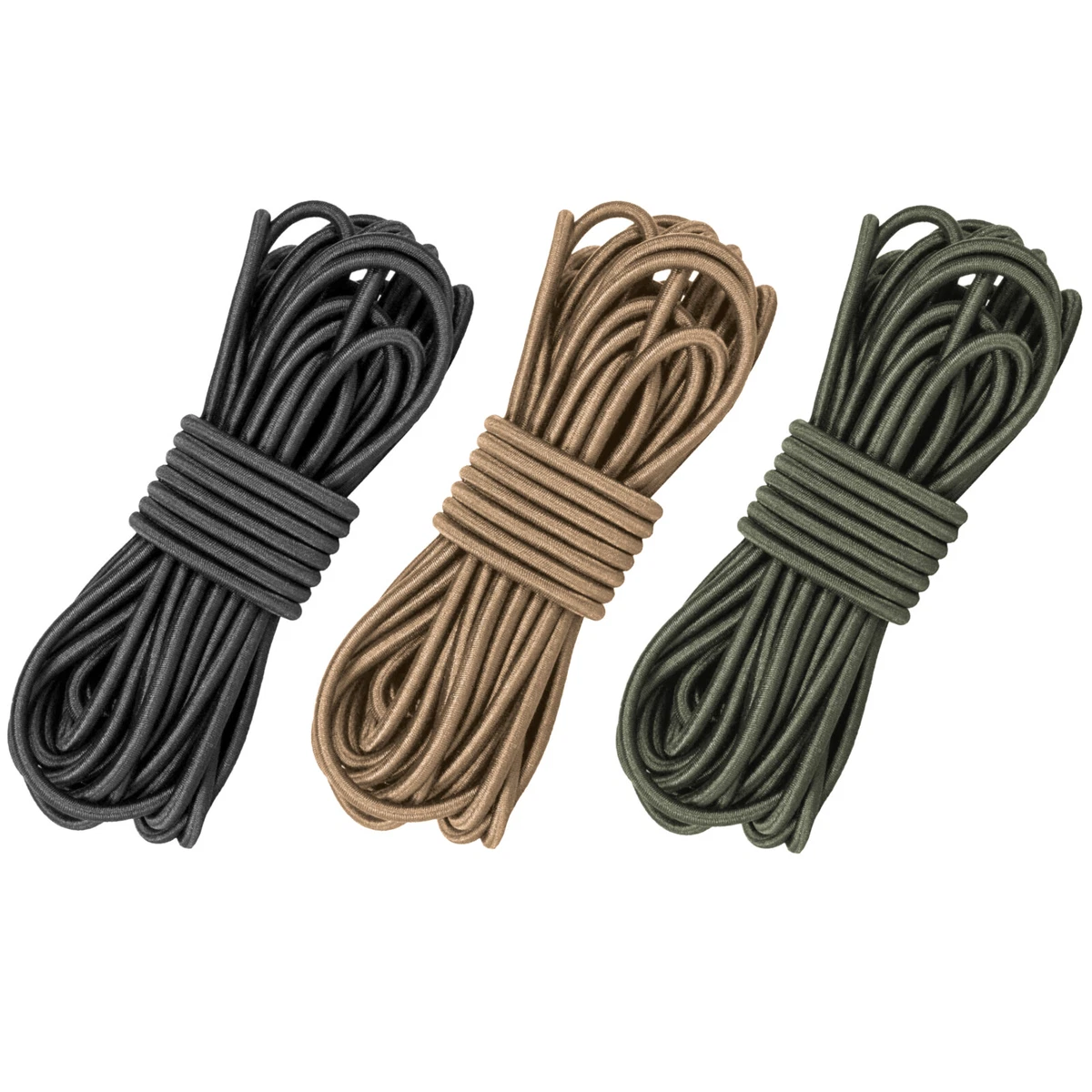 1/8 Inch wide Elastic Bungee Cord *Soft* Shock Cord 1/8, 3 mm.