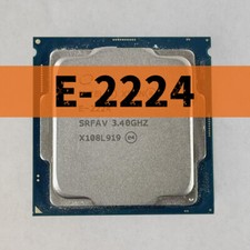 Intel Xeon E-2224 SRFAV 3.4GHz 4 Cores 8MB 71W LGA-1151 CPU Processor