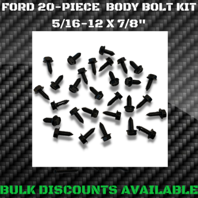 Ford Truck Trim Screws Interior Door Panel & Exterior Molding Trim Screw Kit For 1953 Ford F100, F150, F200 1981 Ford F100 Interior - Foto 7