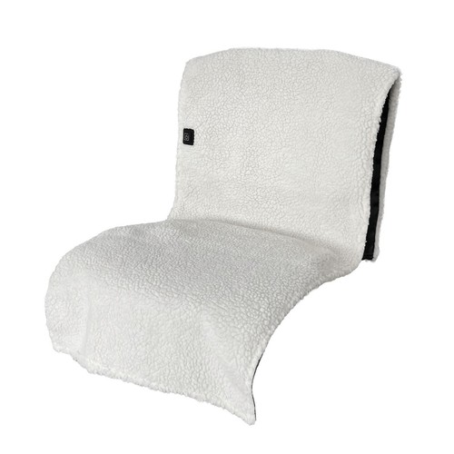 Dining Chair Warmer Sherpa Cushion Usb Charging Electric Warming with 3 - Picture 5 of 11