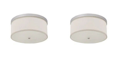 Capital Lighting 2015MN-480 Midtown 3 Light Ceiling Fixture Matte Nickel, 2 Pack - Picture 1 of 2