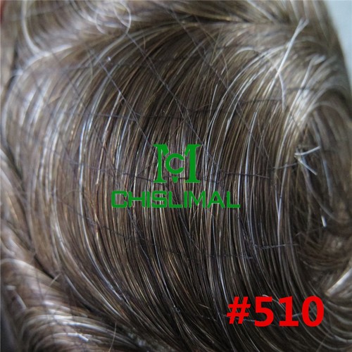Hair Replacement Skin & Lace Toupee Top Men's Hairpiece Bond System Soft - Picture 17 of 48