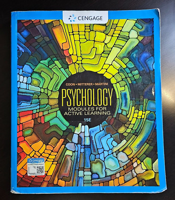 MindTap Course List Ser.: Psychology: Modules for Act Learn John O...Like New VG