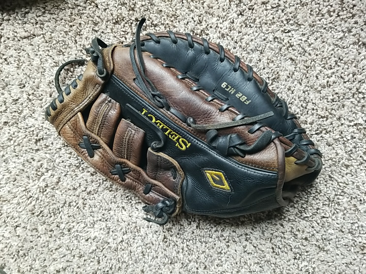 Glovesmith Baseball Glove FB2 HC9 Right Hand Throw First base Glove eBay