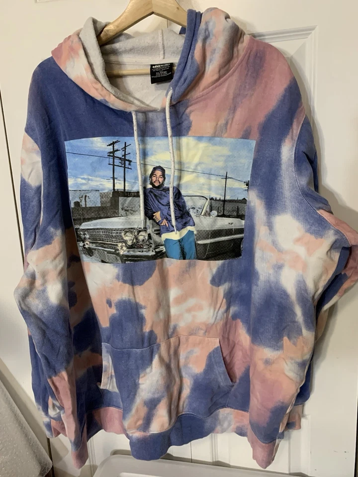 Boyz in the Hood Para Hombres Talla 3XL 54/56 Sudadera con Capucha Algodón Cubo de Hielo Pullover Foto 4 de 4