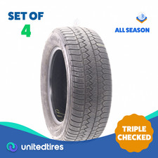 Set Of 4 Used 25560r18 Goodyear Eagle Enforcer All Weather 108v - 7-7.532