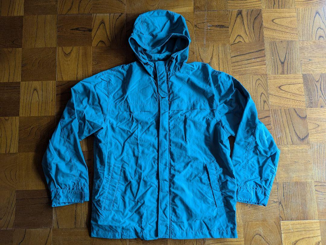 ジャケット・アウター 90's old uniqlo nylon harfzip jacket L Uniqlo Navy Jacket L Size Zip Handle Damage Vintage Wear | eBay