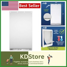 Extra Large Dog Door Flap - Weather Resistant, BPA Free, Easy Install, Compat...