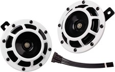 Car Horn 12v Super Tone Horn Highlow Tone Twin Horns Kit Loud White For Truck