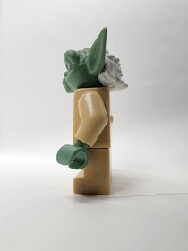 LEGO Star Wars Yoda Clone Wars Minifigure Gray Hair Jedi Master