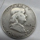 1949-D Franklin Half Dollar — photo from another recent sale