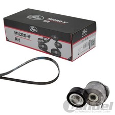 GATES Micro-V Kit KEILRIPPENRIEMEN-SATZ passend für CITROËN C4 C5 C8 DS4 DS5