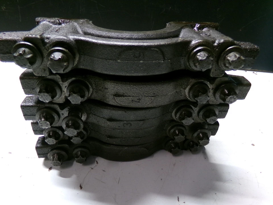 Tampas de rolamento de manivela de bloco de motor 2720211 07-13 Mercedes Benz W221 S550 M273 CL550 - Imagem 2 de 4