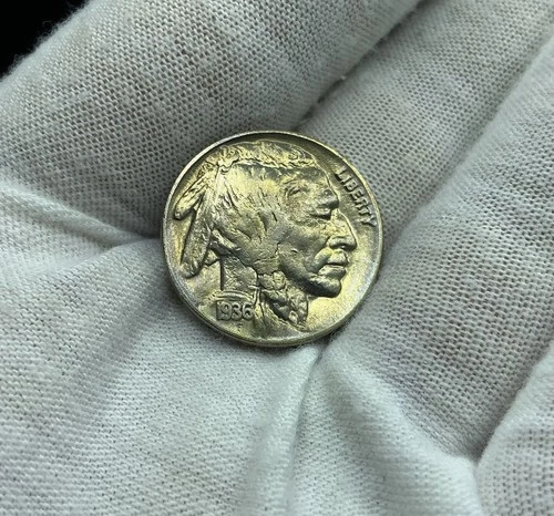 1936 Buffalo Nickel S34