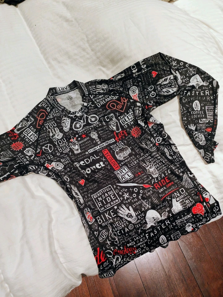 2x Cycology MTB L/S Jerseys Mens Medium - image 3 of 4