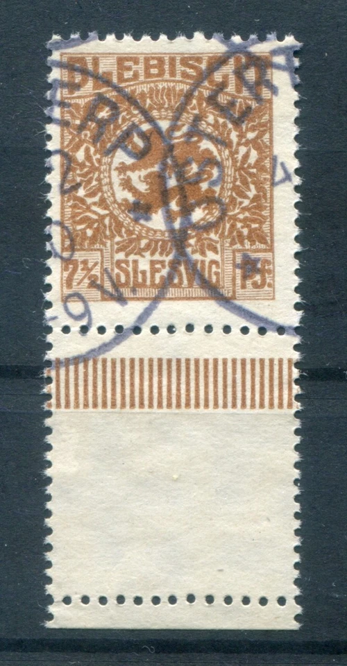 Schleswig 3LF Avec Espace Vide OSTERTERP Oblitéré (y79489 - Photo 1/1