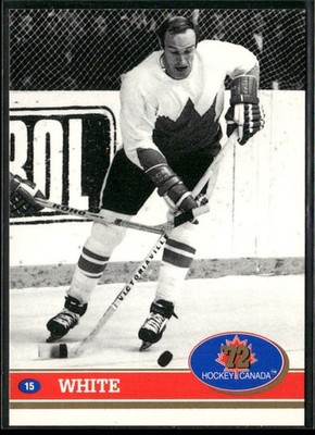 1991-92 Future Trends Canada  72 #15 Bill White Canada Hockey Card