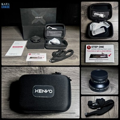 Xenvo Pro Lens Kit And GlowClip LED Light Truview .45x Wide Angle Lens 15x Macro