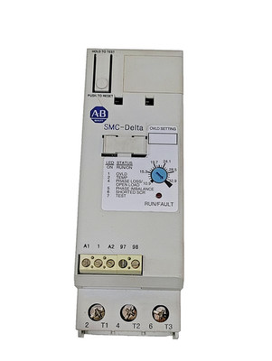 Allen Bradley 150-C37NBR /B SMC-3 Smart Motor Controller 24V 3Ph 37A