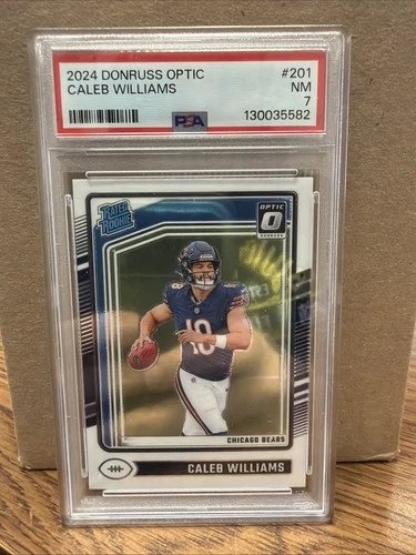2024 Panini Donruss Optic - Rated Rookie Caleb Williams #201 (RC)