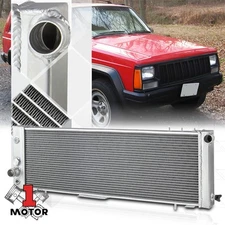 Aluminum 3 Row Performance Radiator for 84-90 Cherokee/Comanche/Wagoneer 6Cyl