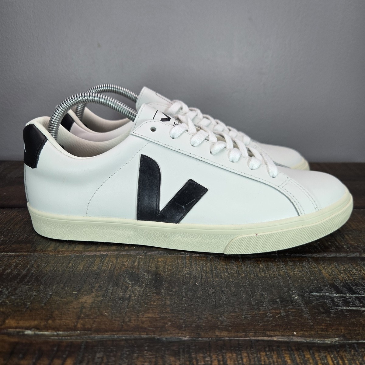Veja Esplar Mens Size 7 EU 40 Lace Up Low Top Casual Shoes  display picture 1
