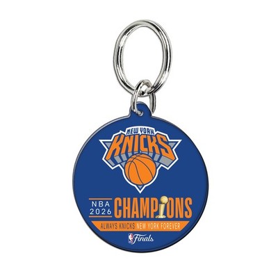 2025 2026 NBA Finals Champions New York Knicks Premium Acrylic Key Ring