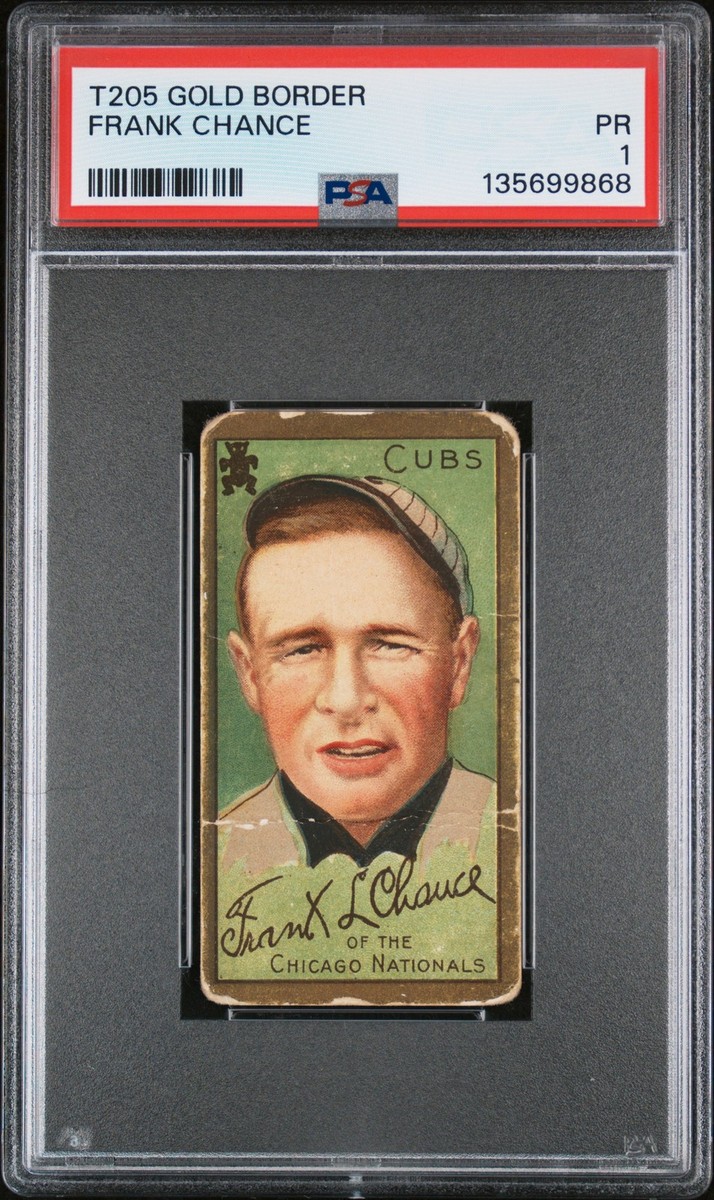 1911 T205 - Frank Chance Red Back for sale online | eBay