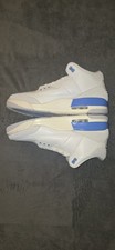 Hot Sale 🔥Air Jordan 3 Retro Lucky Shorts Size 13, Summit White/Hydrogen Blue 