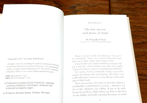 Getting Over The Four Hurdles of Life SIGNED Coach Dale Brown Shaquille O'Neal - Picture 7 of 9