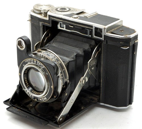 Zeiss Ikon Super Ikonta 6x6 cm camera 530/16 Carl Zeiss Jena Tessar 2.8/8cm lens - Picture 2 of 7