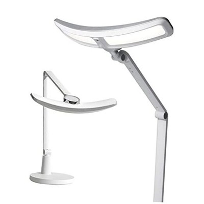 Eye-Care eReading Desk Lamp/Table Lamp/Task Lamp/Swing Arm Lamp: Auto-Dimming, 