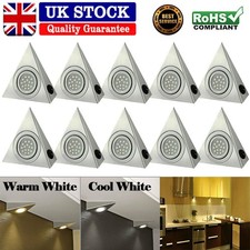 1-10x Mains LED Kitchen Under Cabinet Lights Kit Unit Cupboard Counter Downlight