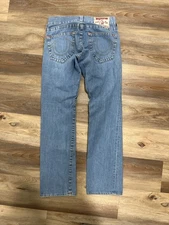 True Religion Bobby Baggy Jeans Mens Denim Vintage Seat 29 32x33