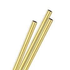 3er-Pack Kupfer Rundrohr 250mm, 3mm OD, f&uuml;r Bau/Maschinenbau/DIY