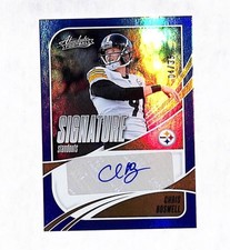 2025 Panini Absolute Chris Boswell Standouts 4/35 Blue Auto Card Steelers 