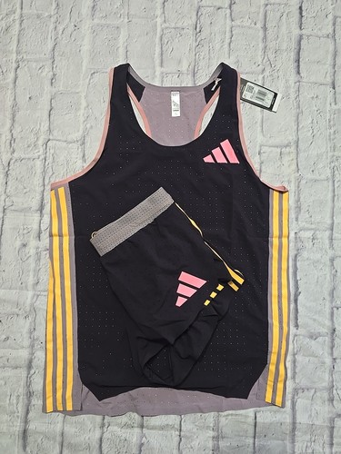 Adidas Pro Elite Men Kit Singlet And Shorts Men's Small Brand New Rare