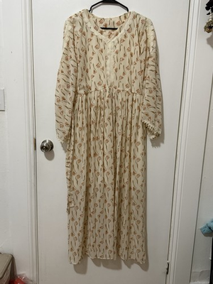 #ad #ad Women long maxi dress with long sleeves $25.00
