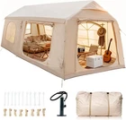 NAIZEA 2~12 Person Inflatable Blow Up Tents for Camping Waterproof Hot Tent&Pump