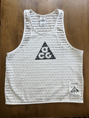 ACG Radical AirFlow Men's Dri-FIT Trail Running White Tank Top Size Small. NWT