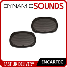 InCarTec SPK-G-6X9 Speaker Grills for (6x9 Inch) Speakers (PAIR)