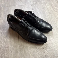 Allen Edmonds Shoes Mens 10 D Black  Montgomery Leather Dress Shoes Apron Toe