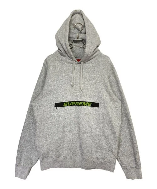 Sweat à capuche poche zippée M