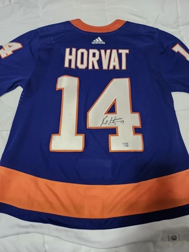 Bo Horvat Signed New York Islanders Adidas NHL Jersey (Fanatics) 2xNHL All Star
