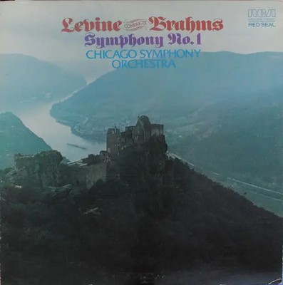 LP James Levine Conducts Johannes Brahms / The Chicago Symphon Symphony No. 1