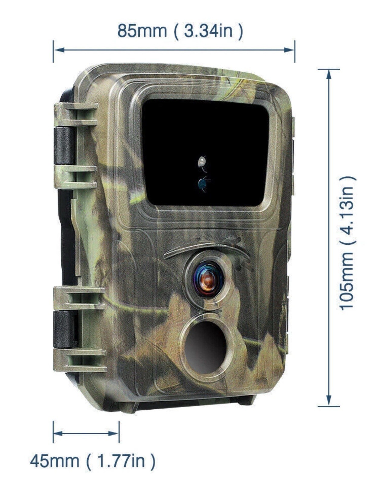 2PCS 24MP Hunting Game Trail Camera 1080P Wildlife Outdoor Cam Night Vision+32GB
